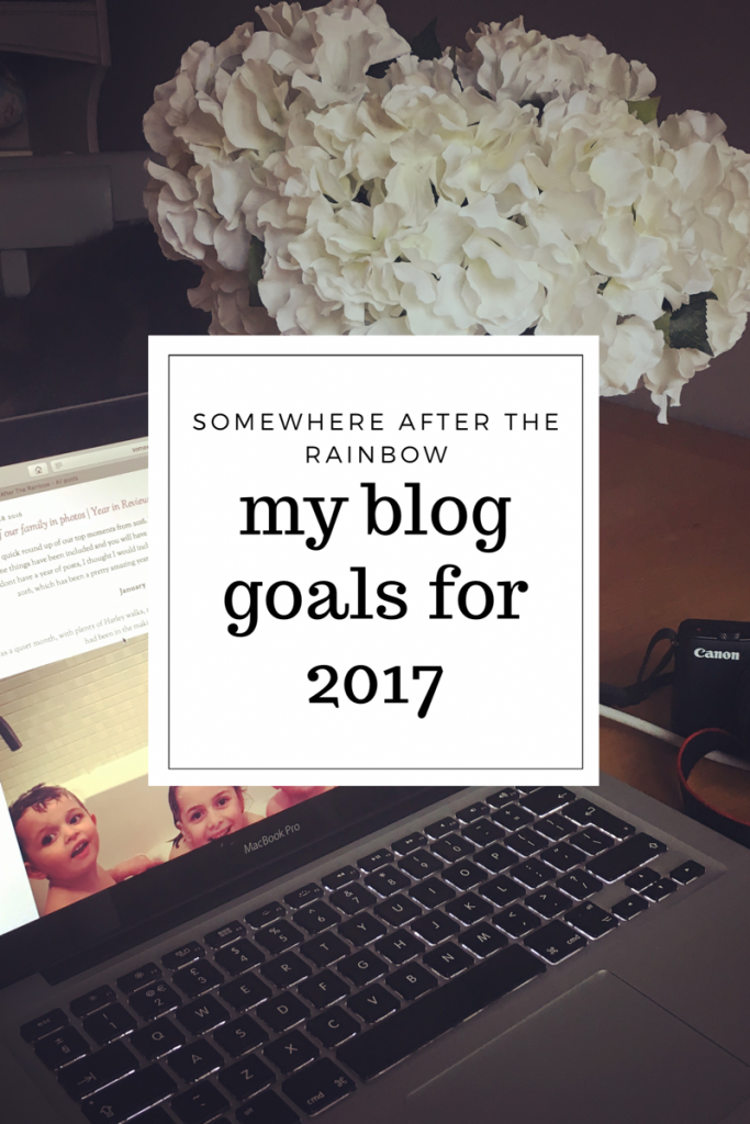 Blog Goals 2017