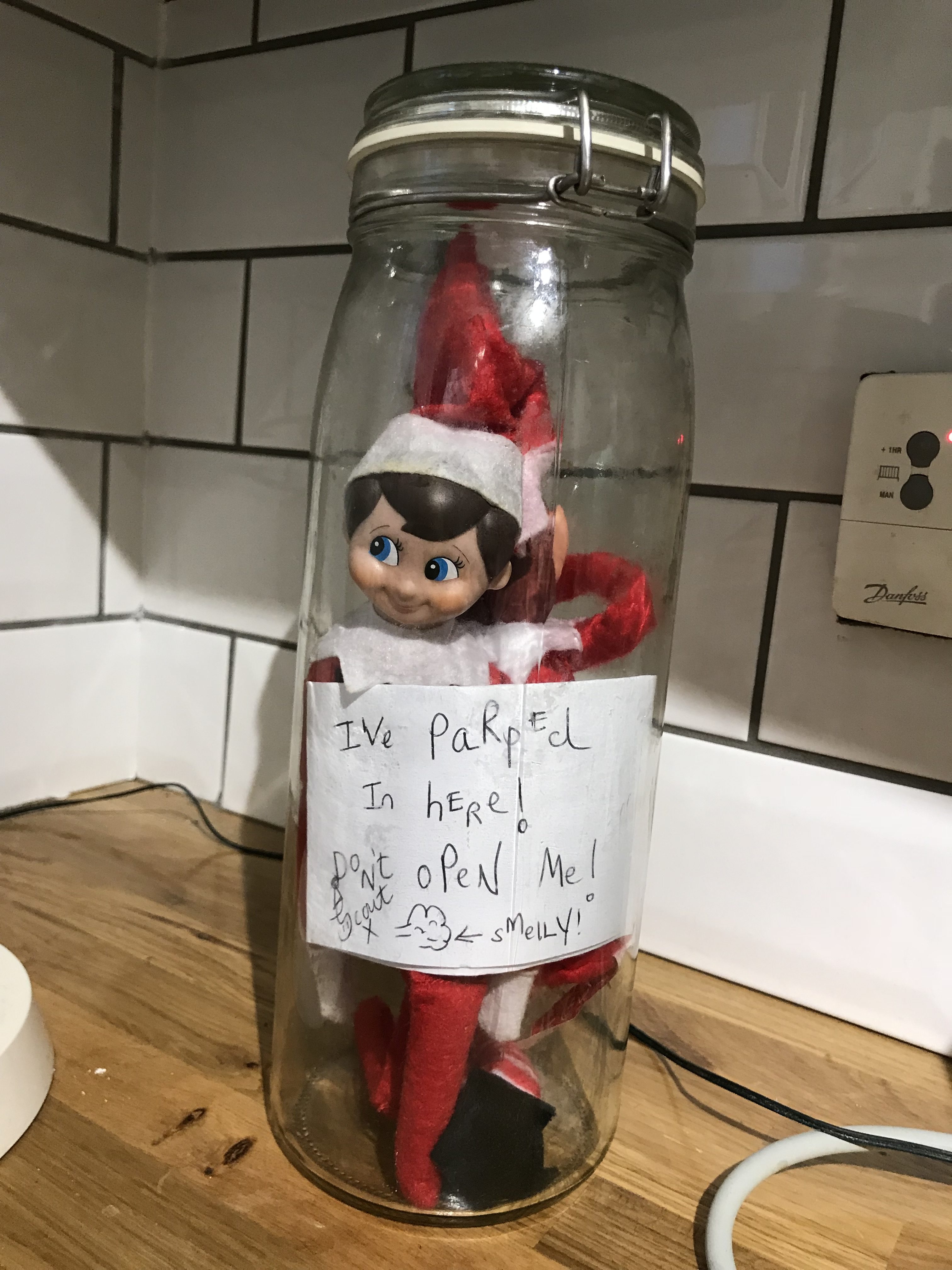Elf on the Shelf - What Our Elves have got upto...30 Ideas for cheeky ...